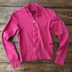 Pink Zip-Up Jacket